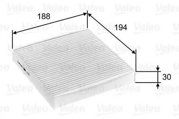 Filtru, aer habitaclu FIAT 500 C (312) (2009 - 2016) VALEO 715755 piesa NOUA