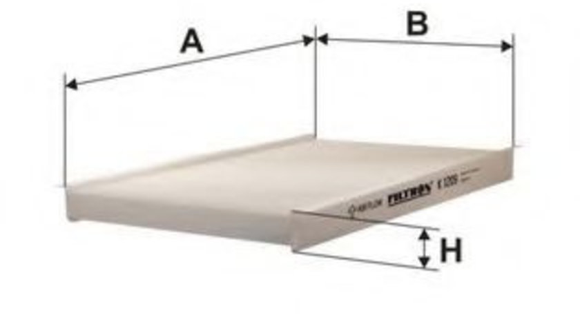 Filtru, aer habitaclu FIAT ALBEA (172) (2007 - 2016) FILTRON K1209 piesa NOUA