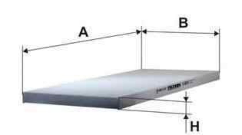 Filtru, aer habitaclu FIAT COUPE (FA/175) FILTRON K1033