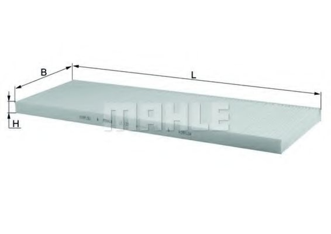 Filtru, aer habitaclu FIAT DUCATO platou / sasiu (244) (2002 - 2016) MAHLE ORIGINAL LA 123 piesa NOUA