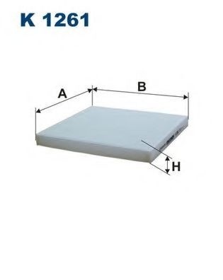 Filtru, aer habitaclu FIAT DUCATO platou / sasiu (250, 290) (2006 - 2016) FILTRON K1261 piesa NOUA
