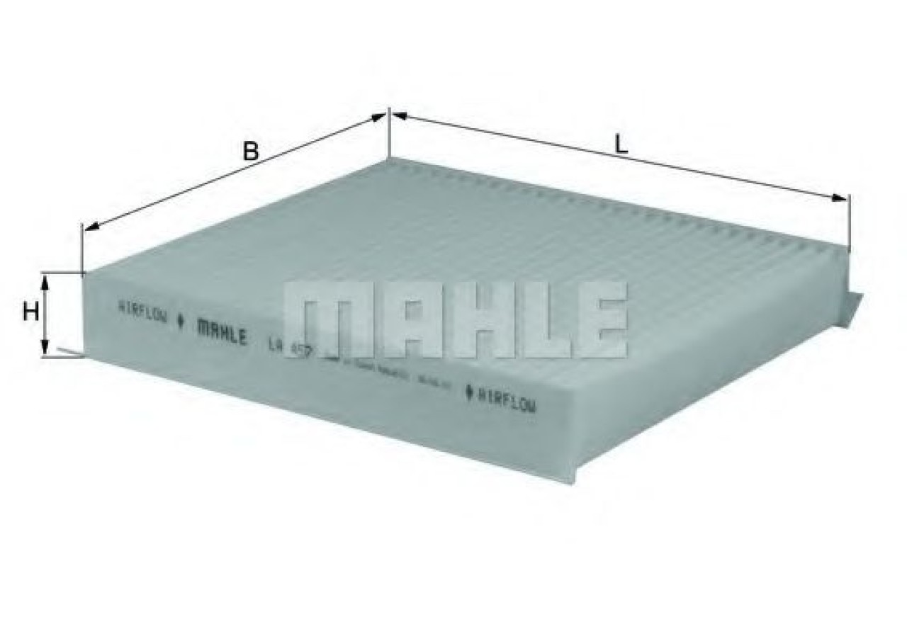 Filtru, aer habitaclu FIAT FIORINO Combi (225) (2007 - 2016) MAHLE ORIGINAL LA 457 piesa NOUA