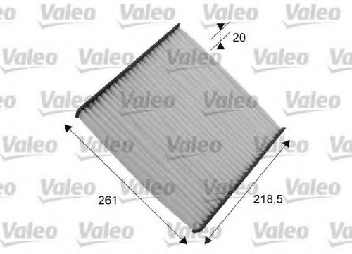 Filtru, aer habitaclu FIAT GRANDE PUNTO (199) (2005 - 2016) VALEO 715552 piesa NOUA