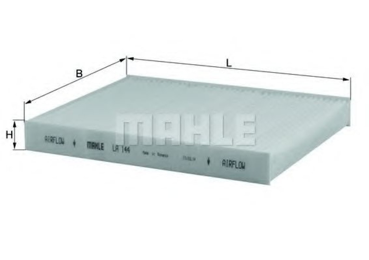 Filtru, aer habitaclu FIAT IDEA (350) (2003 - 2016) KNECHT LA 144 piesa NOUA
