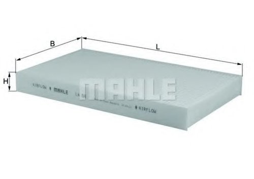 Filtru, aer habitaclu FIAT MAREA (185) (1996 - 2007) MAHLE ORIGINAL LA 56 piesa NOUA