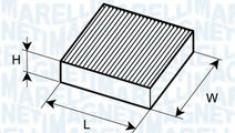 Filtru, aer habitaclu FIAT PUNTO (199) (2012 - 201...