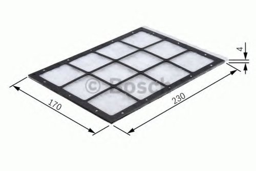 Filtru, aer habitaclu FIAT STRADA pick-up (178E) (1998 - 2016) BOSCH 1 987 432 108 piesa NOUA