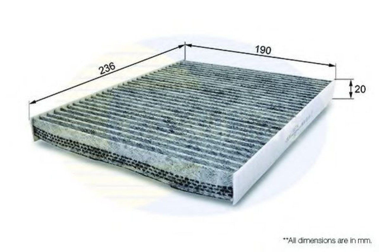 Filtru, aer habitaclu FORD B-MAX (JK) (2012 - 2016) COMLINE EKF151A piesa NOUA
