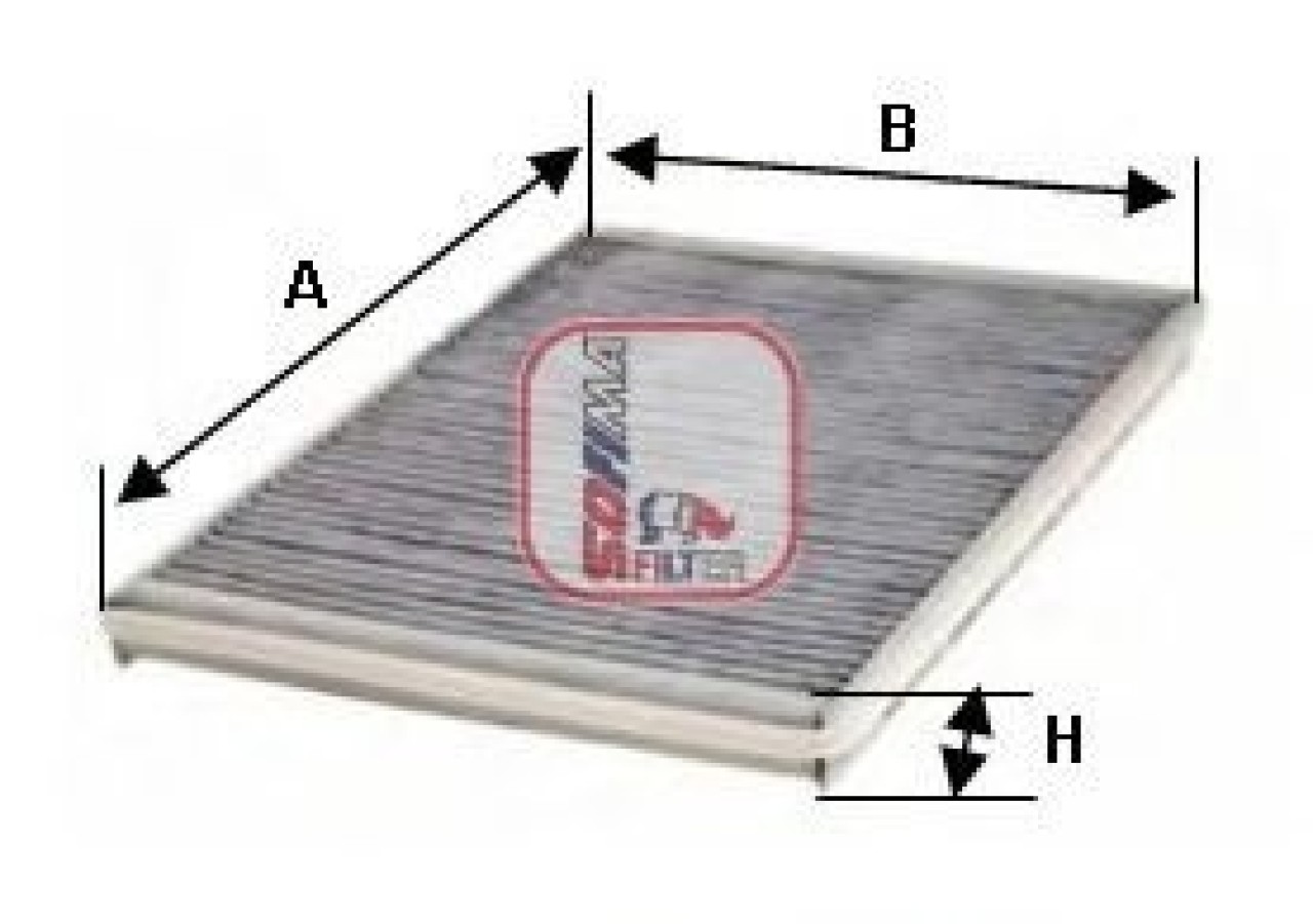 Filtru, aer habitaclu FORD C-MAX II Van (2010 - 2016) SOFIMA S 4218 CA piesa NOUA