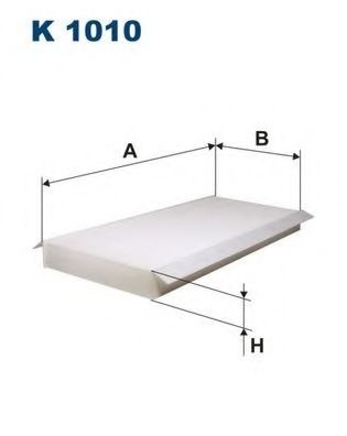 Filtru, aer habitaclu FORD COURIER (J3, J5) (1996 - 2016) FILTRON K1010 piesa NOUA