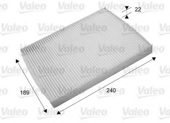 Filtru, aer habitaclu FORD FIESTA VI (2008 - 2016) VALEO 715660 piesa NOUA
