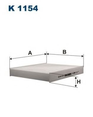 Filtru, aer habitaclu FORD FOCUS C-MAX (2003 - 2007) FILTRON K1154 piesa NOUA
