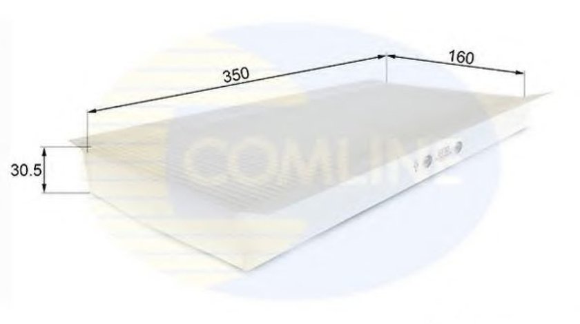 Filtru, aer habitaclu FORD FOCUS Combi (DNW) (1999 - 2007) COMLINE EKF113 piesa NOUA