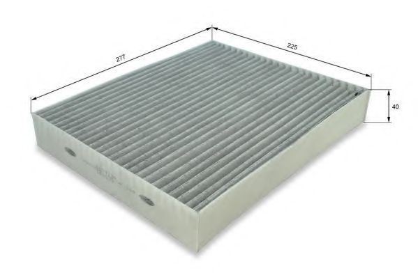 Filtru, aer habitaclu FORD GALAXY (2015 - 2016) COMLINE EKF413A piesa NOUA