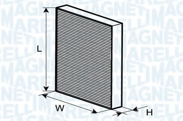Filtru, aer habitaclu FORD GALAXY (WA6) (2006 - 2015) MAGNETI MARELLI 350203063920 piesa NOUA