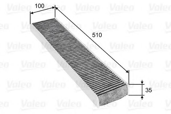 Filtru, aer habitaclu FORD MONDEO III (B5Y) (2000 - 2007) VALEO 698745 piesa NOUA