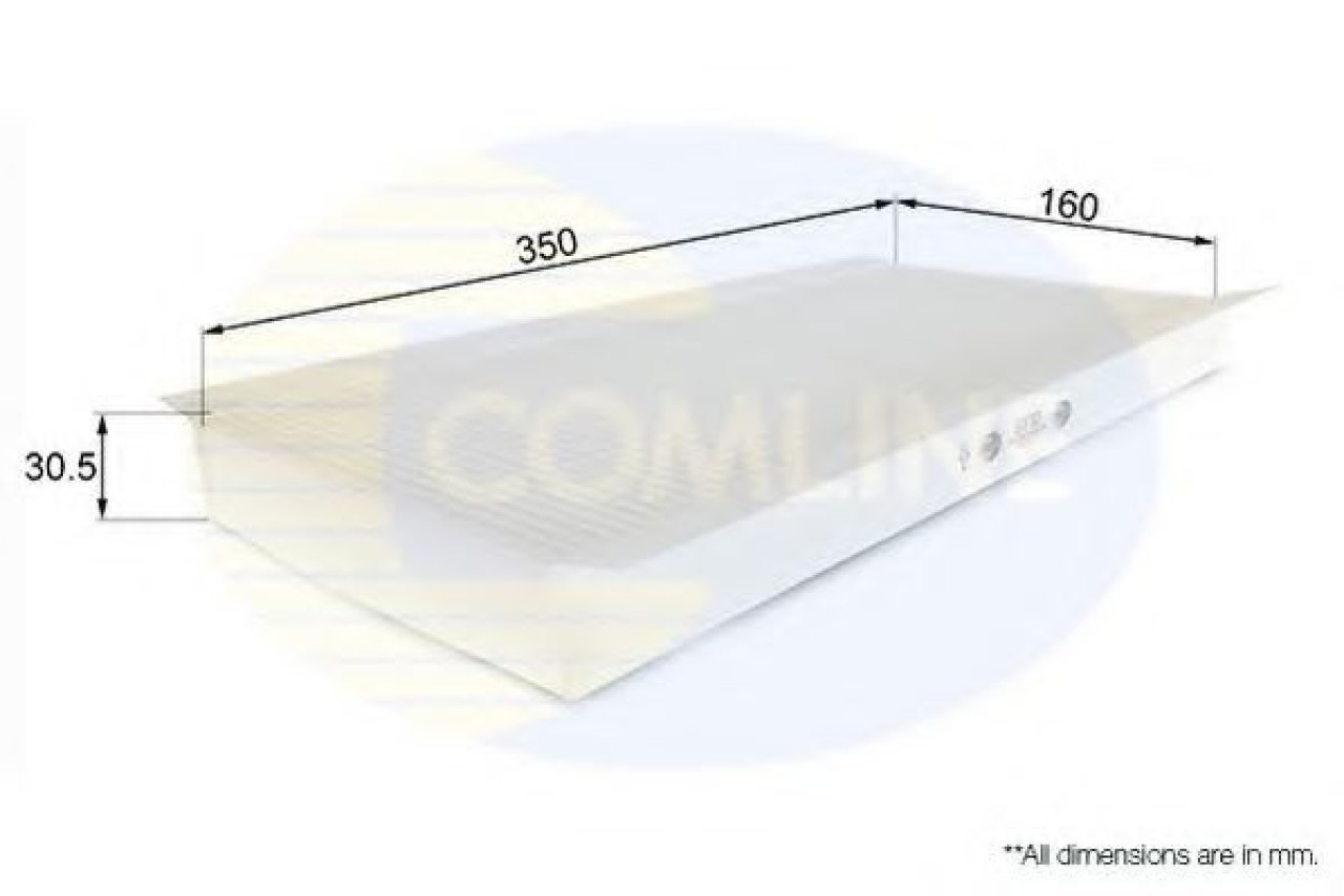 Filtru, aer habitaclu FORD TRANSIT CONNECT (P65, P70, P80) (2002 - 2016) COMLINE EKF113 piesa NOUA