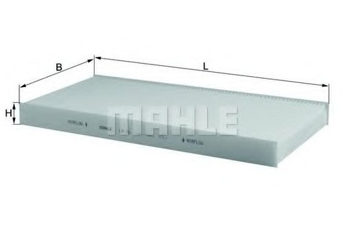 Filtru, aer habitaclu FORD TRANSIT CONNECT (P65, P70, P80) (2002 - 2016) MAHLE ORIGINAL LA 78 piesa ...