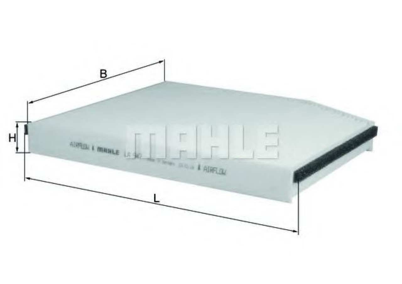 Filtru, aer habitaclu FORD TRANSIT CUSTOM bus (2012 - 2016) MAHLE ORIGINAL LA 947 piesa NOUA
