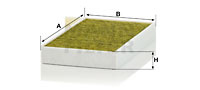 Filtru, aer habitaclu (FP25015 MANN-FILTER) TESLA