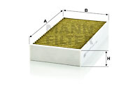 Filtru, aer habitaclu (FP26462 MANN-FILTER) MERCEDES-BENZ