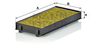 Filtru, aer habitaclu (FP29412 MANN-FILTER) BMW