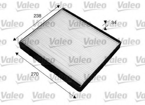 Filtru, aer habitaclu HYUNDAI ELANTRA limuzina (XD) (2000 - 2006) VALEO 715517 piesa NOUA