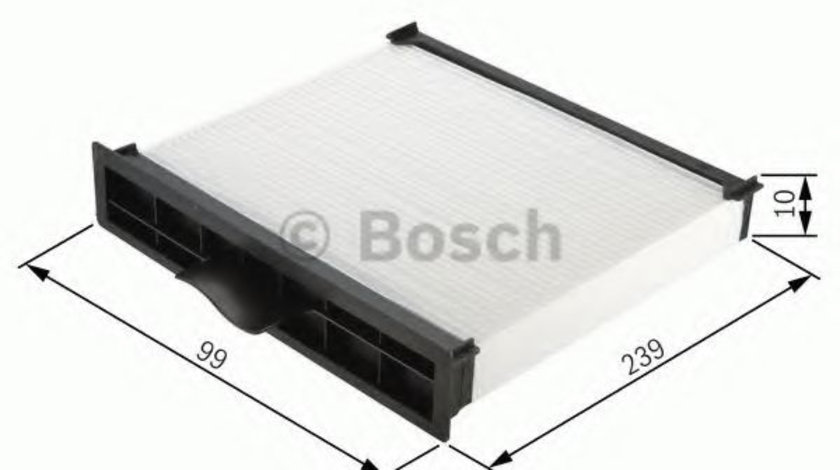 Filtru, aer habitaclu HYUNDAI GETZ (TB) (2002 - 2010) BOSCH 1 987 432 161 piesa NOUA