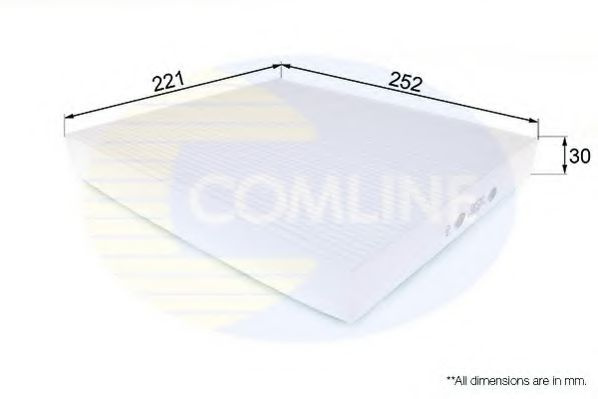 Filtru, aer habitaclu HYUNDAI SANTA FE I (SM) (2000 - 2006) COMLINE EKF210 piesa NOUA