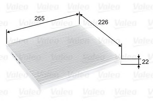 Filtru, aer habitaclu HYUNDAI SANTA FE III (DM) (2012 - 2016) VALEO 715804 piesa NOUA