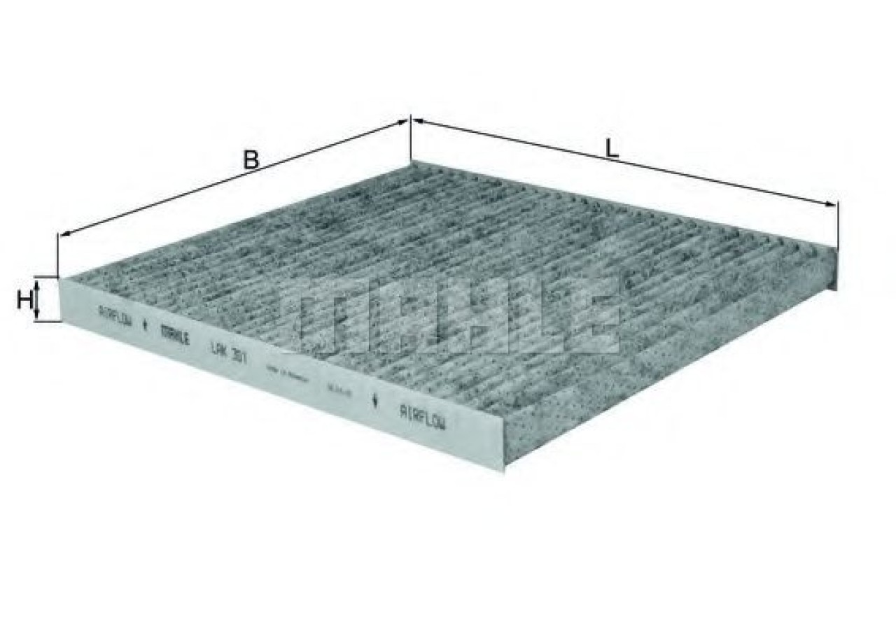 Filtru, aer habitaclu HYUNDAI TUCSON (JM) (2004 - 2010) KNECHT LAK 301 piesa NOUA