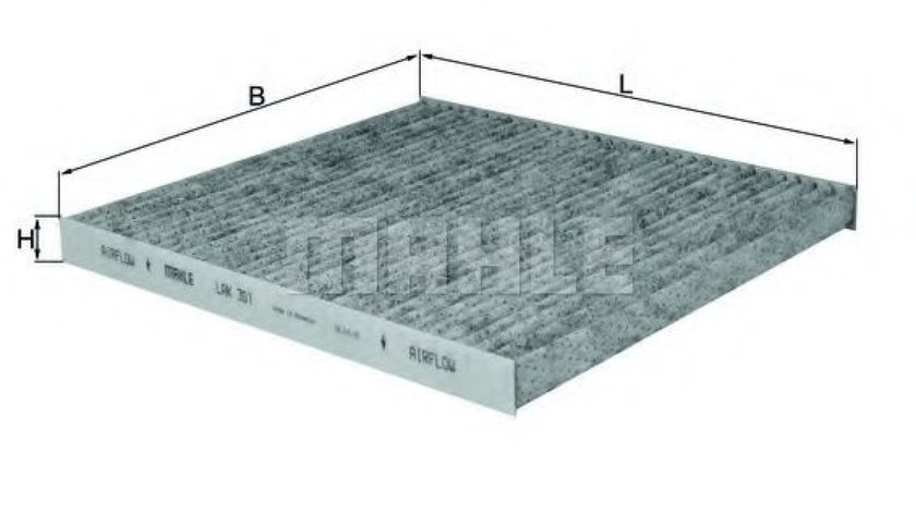 Filtru, aer habitaclu HYUNDAI TUCSON (JM) (2004 - 2010) KNECHT LAK 301 piesa NOUA