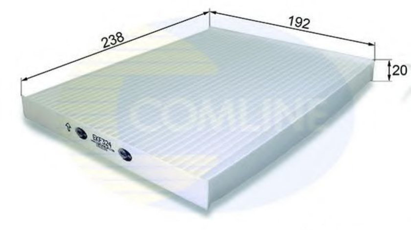 Filtru, aer habitaclu HYUNDAI TUCSON (JM) (2004 - 2010) COMLINE EKF324 piesa NOUA