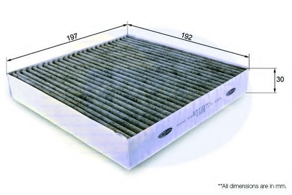 Filtru, aer habitaclu JAGUAR XF (CC9) (2008 - 2015) COMLINE EKF359A piesa NOUA