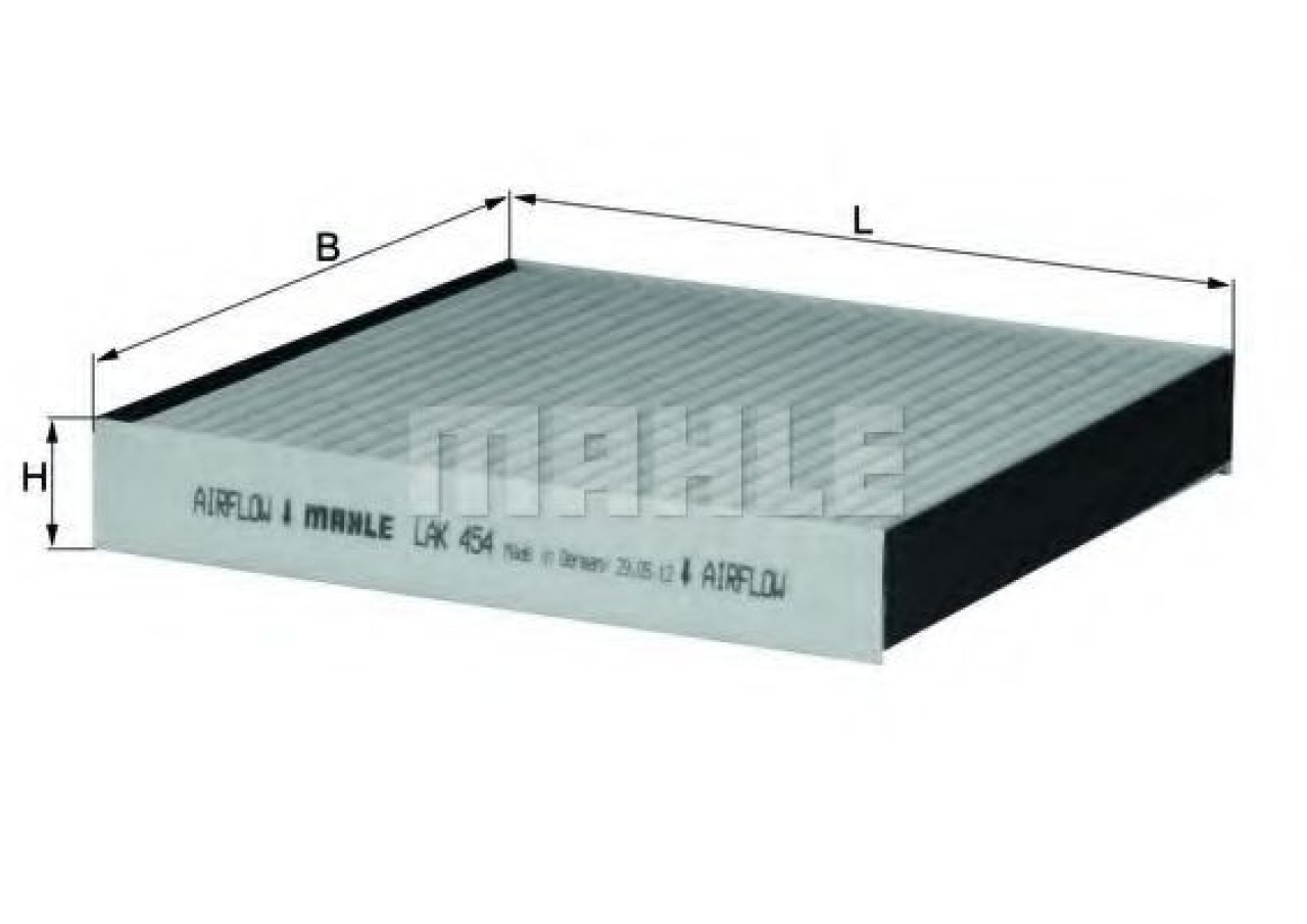 Filtru, aer habitaclu JAGUAR XF SPORTBRAKE (CC9) (2012 - 2014) KNECHT LAK 454 piesa NOUA