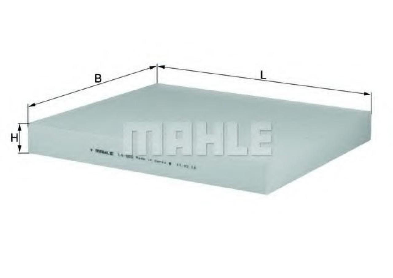 Filtru, aer habitaclu JEEP PATRIOT (MK74) (2007 - 2016) MAHLE ORIGINAL LA 569 piesa NOUA