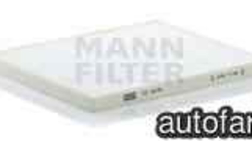 Filtru, aer habitaclu KIA CARNIVAL / GRAND CARNIVAL III (VQ) MANN-FILTER CU 2434