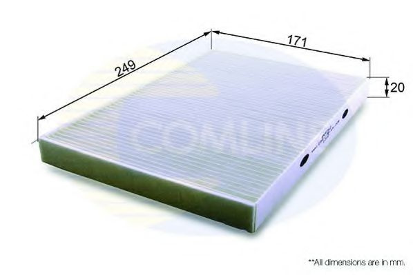 Filtru, aer habitaclu KIA CEED (JD) (2012 - 2016) COMLINE EKF262 piesa NOUA
