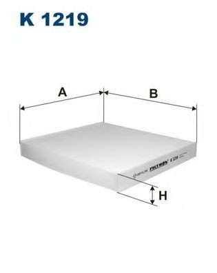Filtru, aer habitaclu KIA MAGENTIS (GD) (2001 - 2005) FILTRON K1219 piesa NOUA