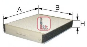 Filtru, aer habitaclu KIA MAGENTIS (GD) (2001 - 2005) SOFIMA S 3077 C piesa NOUA