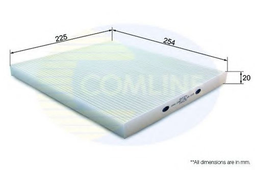 Filtru, aer habitaclu KIA OPTIMA (2010 - 2015) COMLINE EKF374 piesa NOUA