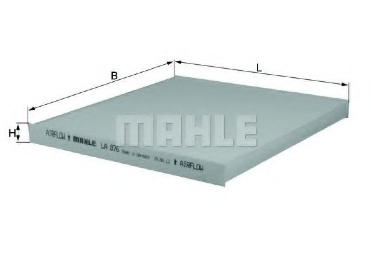 Filtru, aer habitaclu KIA OPTIMA (2010 - 2015) KNECHT LA 876 piesa NOUA