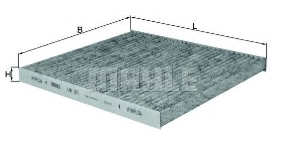 Filtru, aer habitaclu KIA RIO II limuzina (JB) (2005 - 2016) KNECHT LAK 301 piesa NOUA