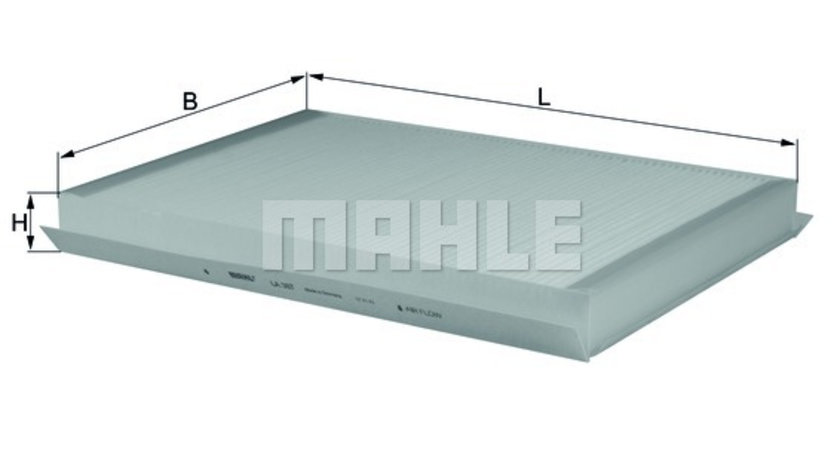 Filtru, aer habitaclu (LA307 MAHLE KNECHT) MERCEDES-BENZ,VW