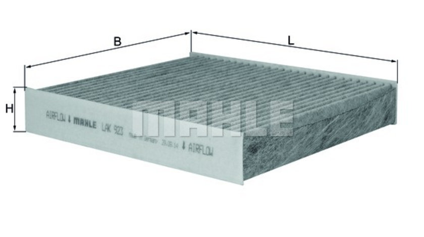 Filtru, aer habitaclu (LAK923 MAHLE KNECHT) ALPINE,DACIA,LADA,NISSAN,RENAULT,RENAULT TRUCKS