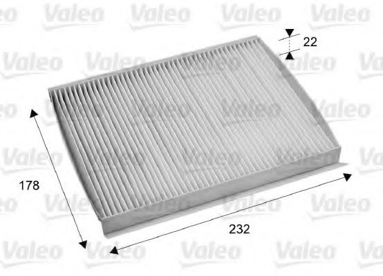 Filtru, aer habitaclu LANCIA DELTA III (844) (2008 - 2014) VALEO 715686 piesa NOUA