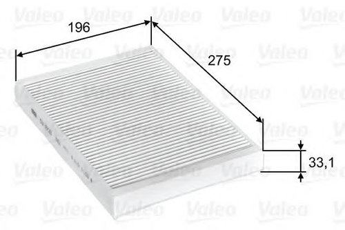Filtru, aer habitaclu LAND ROVER FREELANDER 2 (LF, FA) (2006 - 2014) VALEO 715597 piesa NOUA
