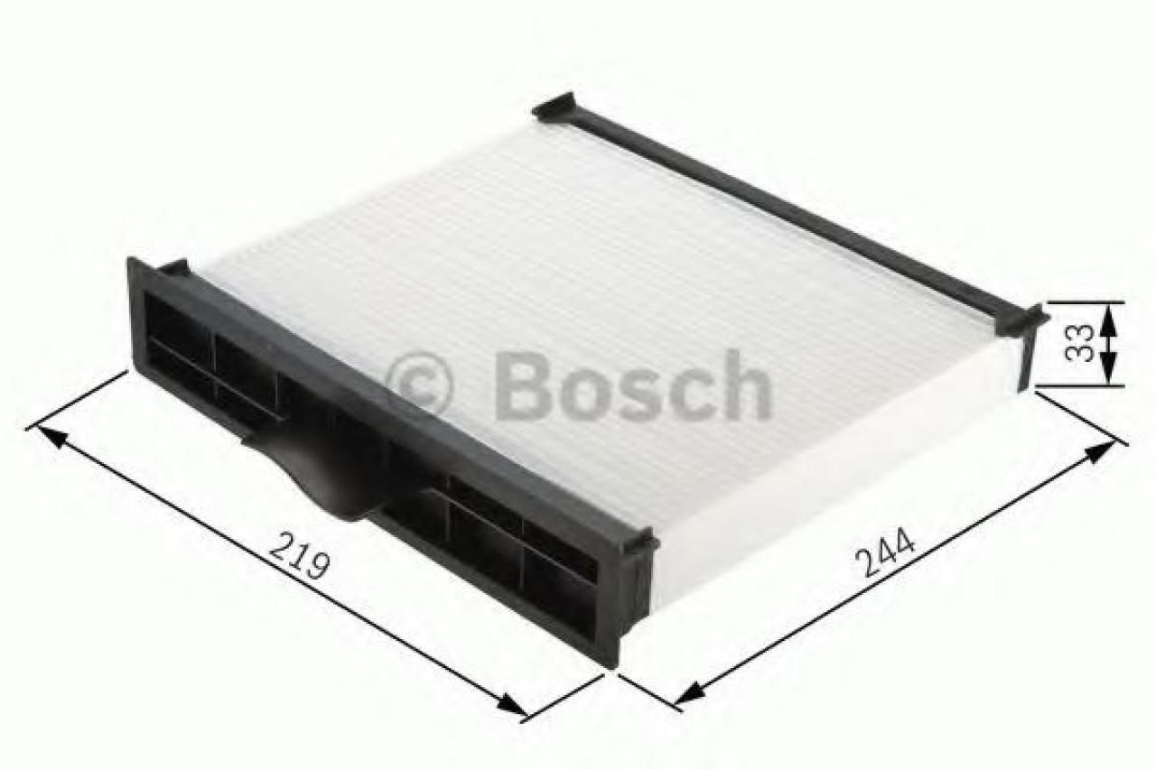 Filtru, aer habitaclu LAND ROVER FREELANDER (LN) (1998 - 2006) BOSCH 1 987 432 116 piesa NOUA