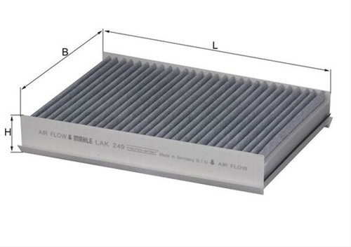 Filtru, Aer Habitaclu Mahle Original Jaguar LAK 249