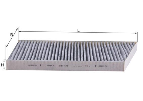 Filtru, Aer Habitaclu Mahle Original Mercedes-Benz LAK 129